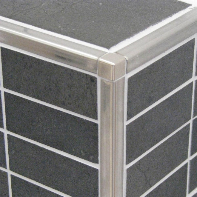 Schlüter, Quadec-E Schienen, edelstahl, Quadec-E Q125E