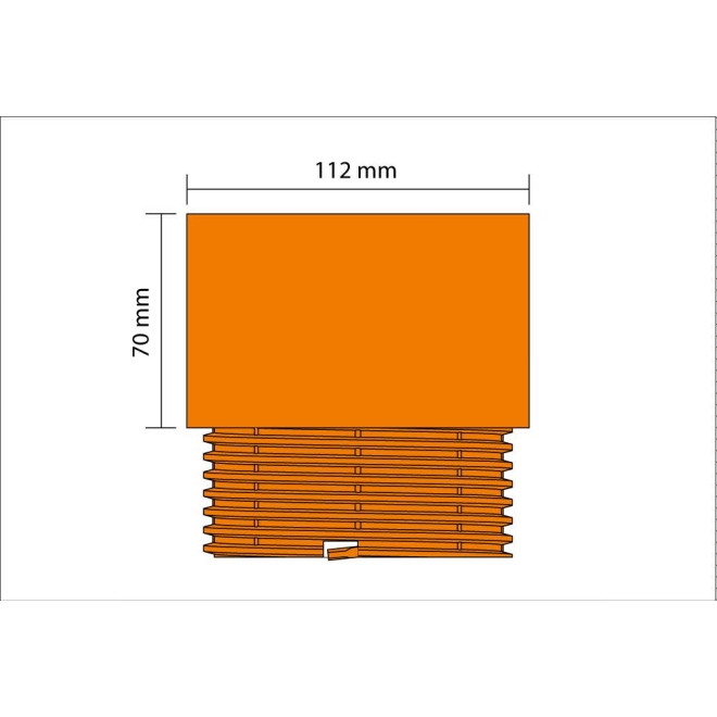 Schlüter-TROBA-LEVEL-PL Plattenlageradapter 70mm