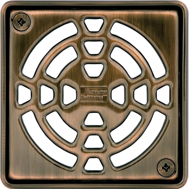 Schlüter, KERDI-DRAIN-BASE Rost-Set Design 1 KDR10EOBD1SGV