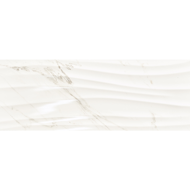 Love Tiles Precious Calacatta Shine Wanddekor Flux 45x120 cm