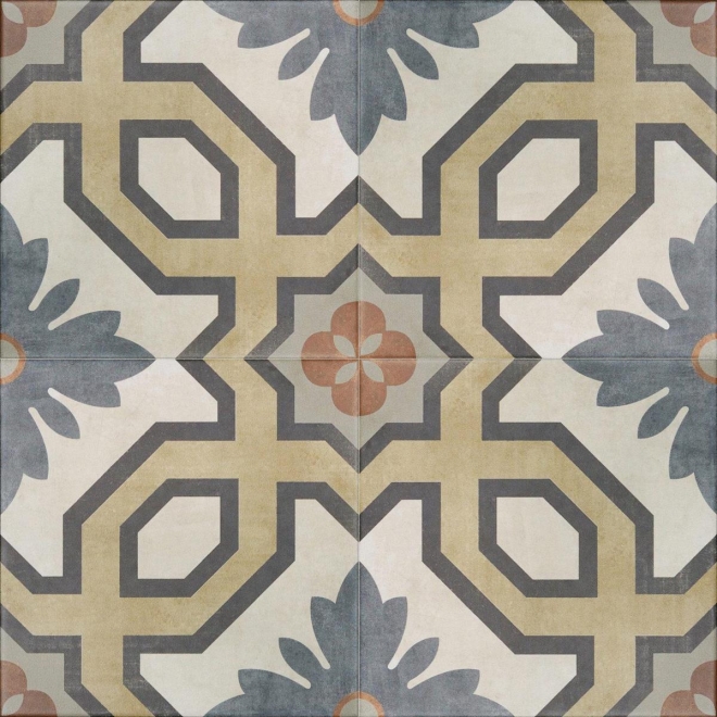 PrimeCollection London Bodenfliese und Wandfliese Dekor Notting Hill 20x20 cm