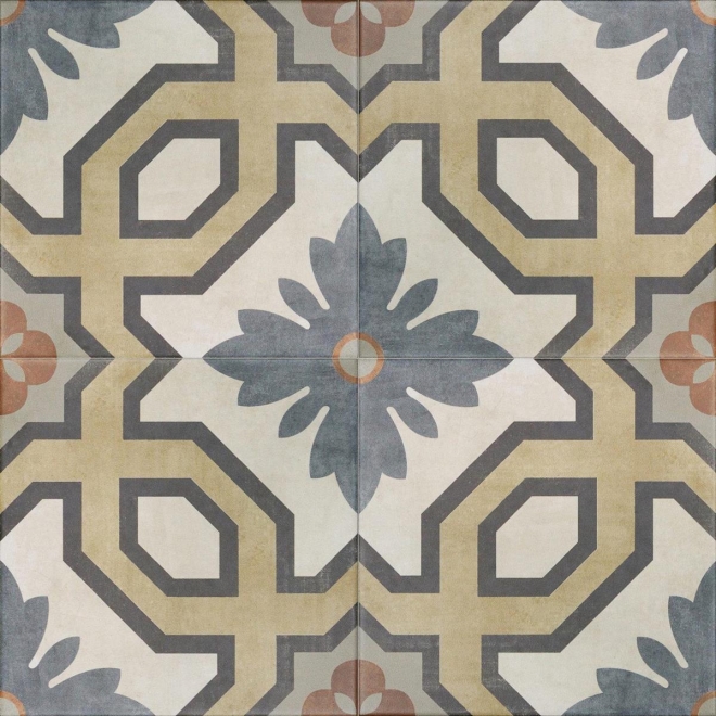 PrimeCollection London Bodenfliese und Wandfliese Dekor Notting Hill 20x20 cm