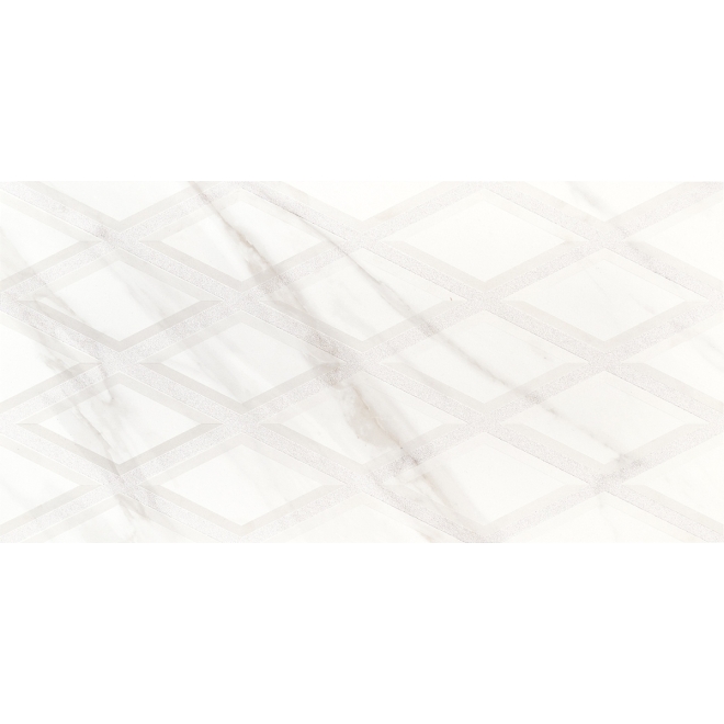 Love Tiles Precious Calacatta Matt Wanddekor Tender 35x70 cm