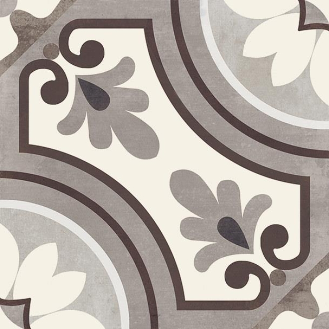 PrimeCollection Paris Bodenfliese und Wandfliese Saint Germain Marrone 20x20 cm