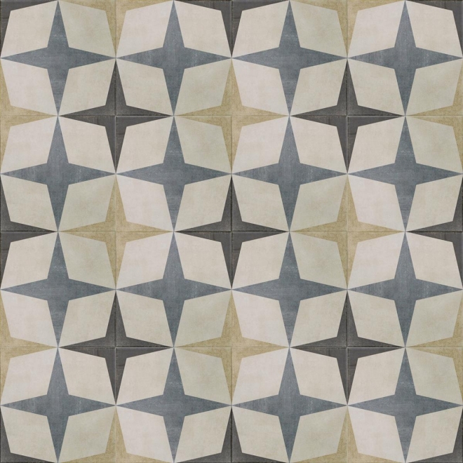 PrimeCollection London Bodenfliese und Wandfliese Dekor Mayfair 20x20 cm