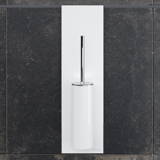 Schlüter WC-Bürstenset Serie EDITION 400 Brillantweiß matt