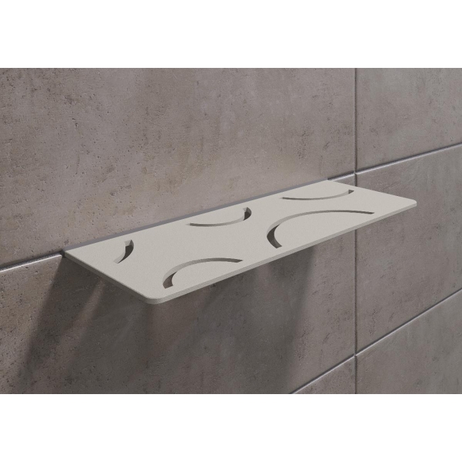 Schlüter Wandablage SHELF-W Beigegrau 300x115 mm