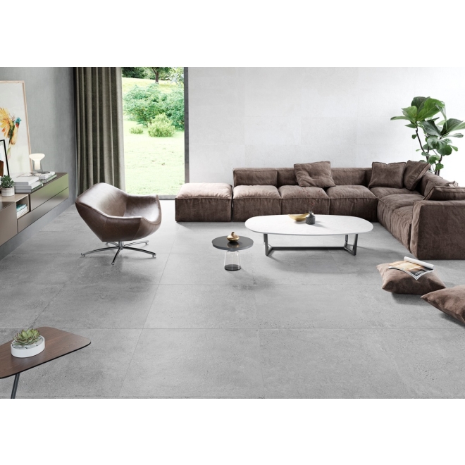 Keraben Underground Bodenfliese Grey Natural 90x90 cm