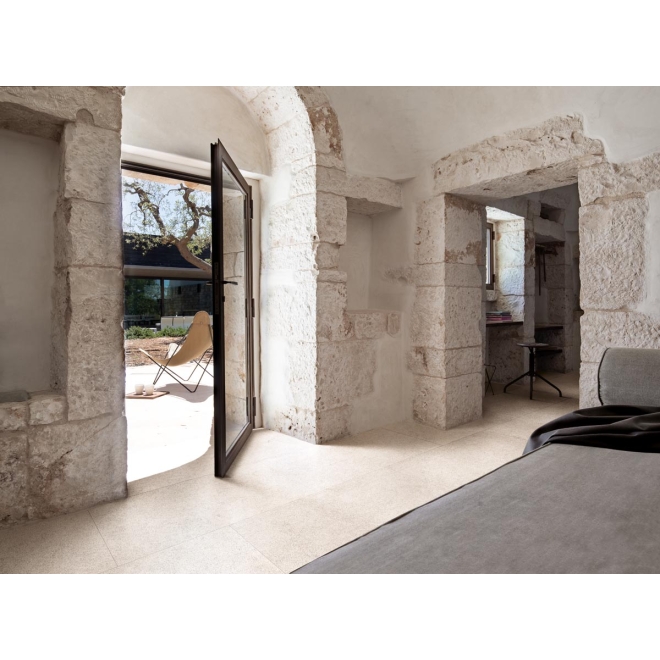 Florim Creative Design Sensi White Lithos Natural Boden- und Wandfliese 80x80 cm