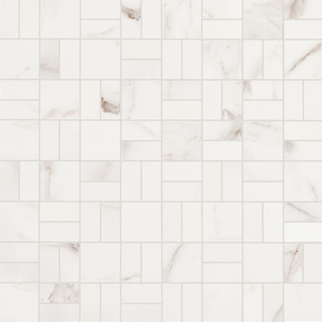 Love Tiles Precious Calacatta Mosaik Mix Matte 35x35 cm