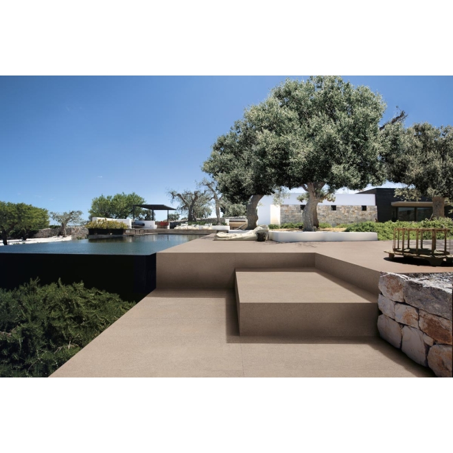 Florim Creative Design Sensi Taupe Sand Terrassenplatte 60x120 cm