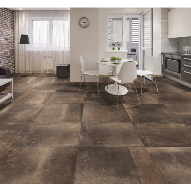 PrimeCollection HemiPLUS Copper matt Boden- und Wandfliese 60x60 cm