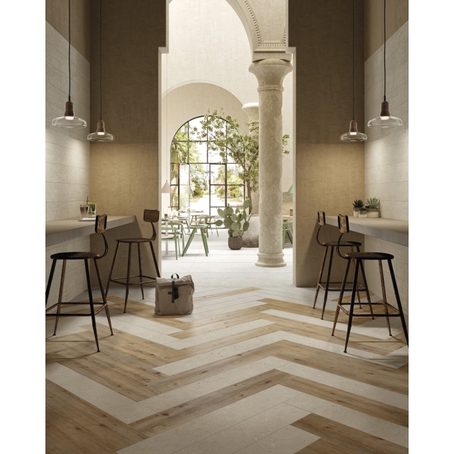 Pastorelli Biophilic Wand- und Bodenfliese White 80x80 cm