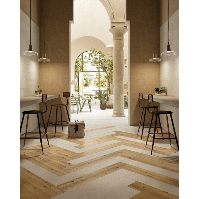 Pastorelli Biophilic Wand- und Bodenfliese White 60x120 cm