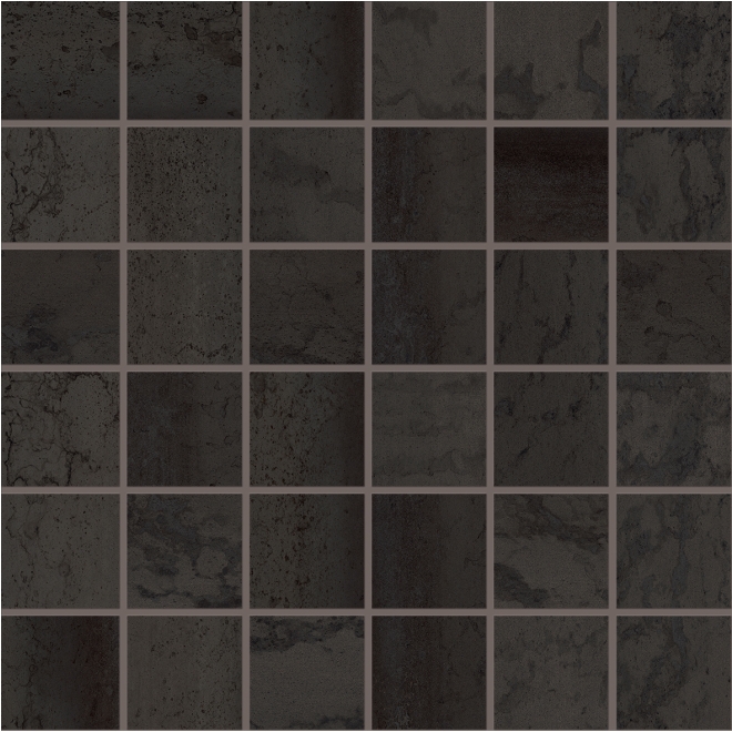 Viva Metallica Mosaik 5x5 Dark Matte 30x30 cm