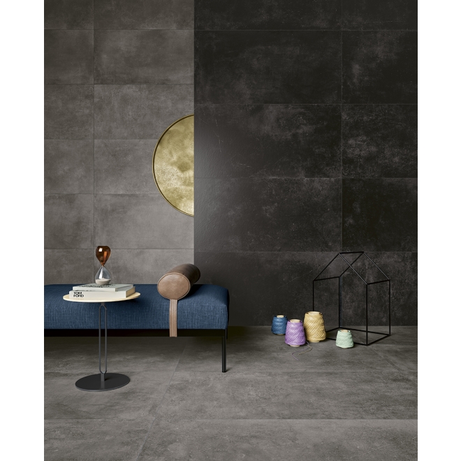 Pastorelli Freespace Wand- und Bodenfliese Black 60x120 cm