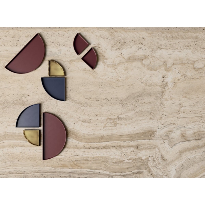 Flaviker Navona Boden- und Wandfliese Honey Vein 80x80 cm