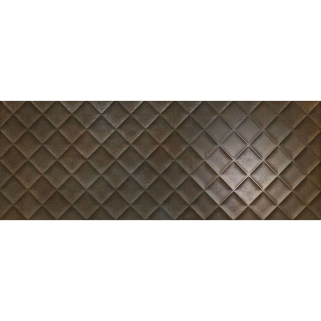 Love Tiles Metallic Carbon Wanddekor Chess 45x120 cm
