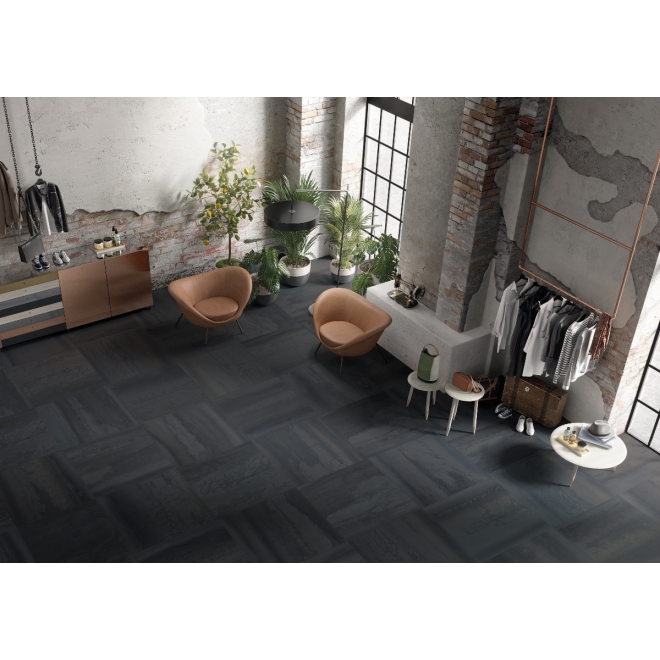 Viva Metallica Boden- und Wandfliese Calamine 60x120 cm