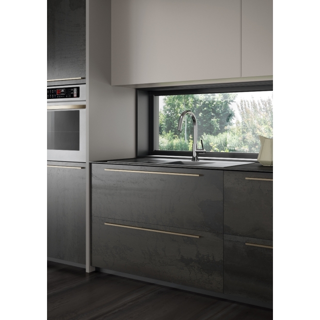 Viva Metallica Boden- und Wandfliese Dark 30x60 cm