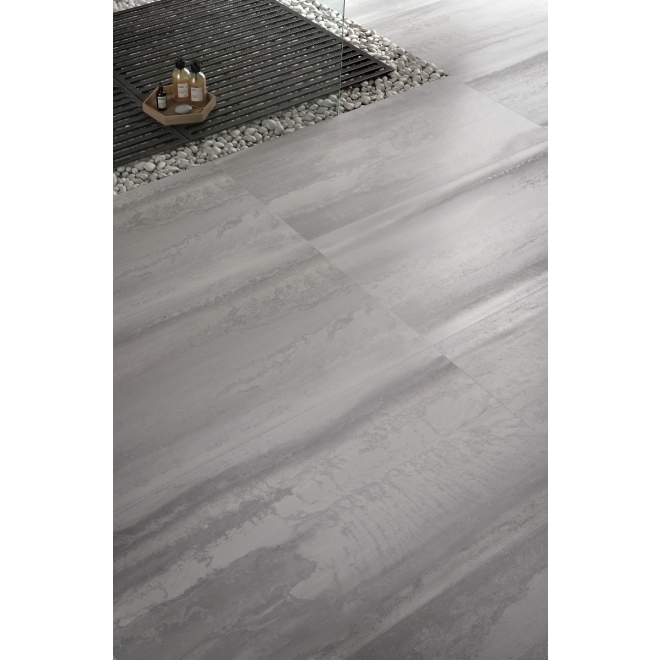 Viva Metallica Boden- und Wandfliese Steel 30x60 cm