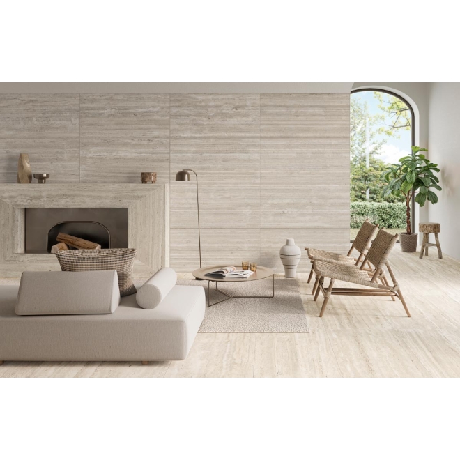 Mirage Elysian Travertini Travertino Light EY 07 RG Dekor Bands 60x120 cm