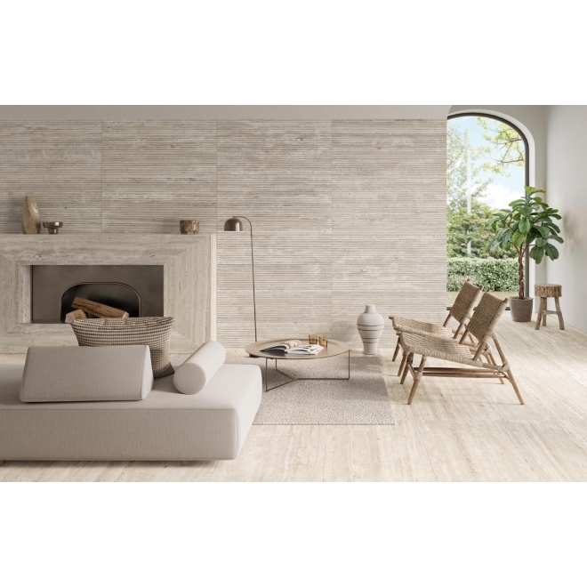 Mirage Elysian Travertini Travertino Light EY 07 RG Dekor Waves 60x120 cm