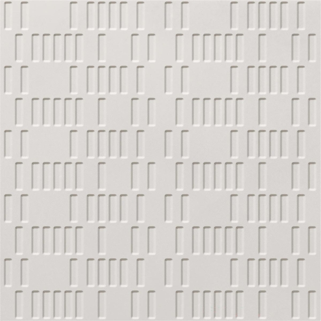 Mirage Terrae Blanc TA 01 Wanddekor Sonante 20x20 cm