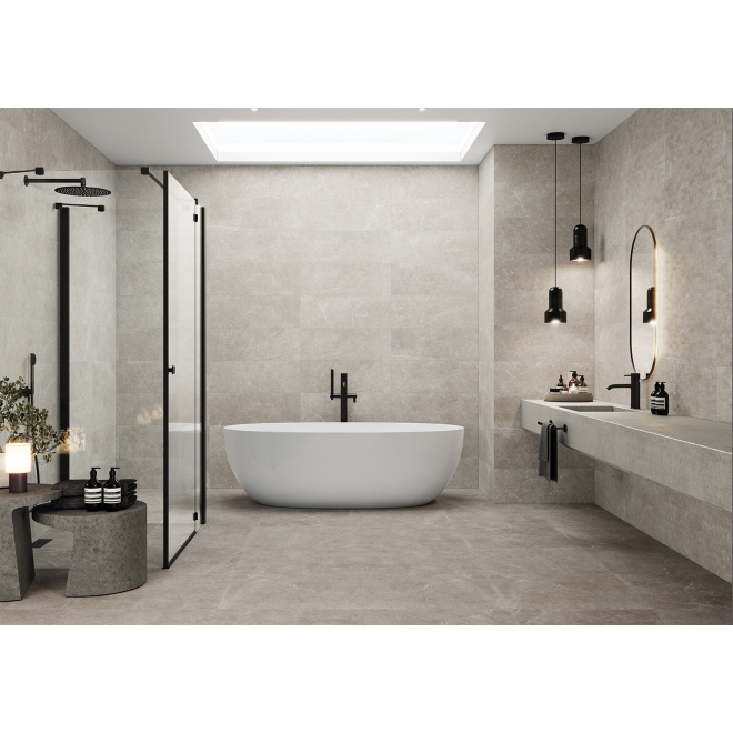 Keraben Bleuemix Wandfliese Taupe Natural 40x120 cm