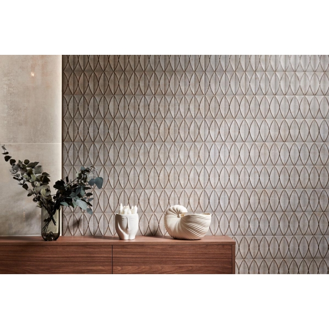 Keraben Universe Art Grey Natural Wandfliese 30x90 cm