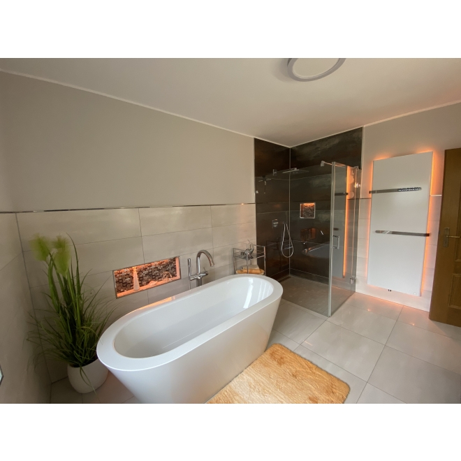 Keraben Elven Wandfliese Blanco 30x90 cm