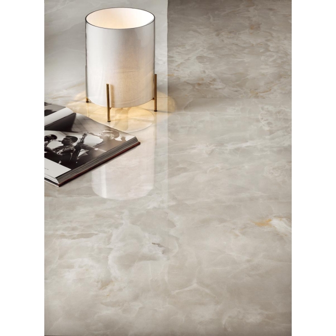 Blustyle Starlight Onyx Pearl Glossy Boden- und Wandfliese 120x120 cm