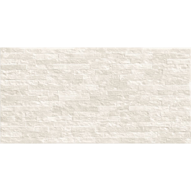 Provenza Saltstone Wanddekor Modula White Pure matt strukturiert 60x120 cm