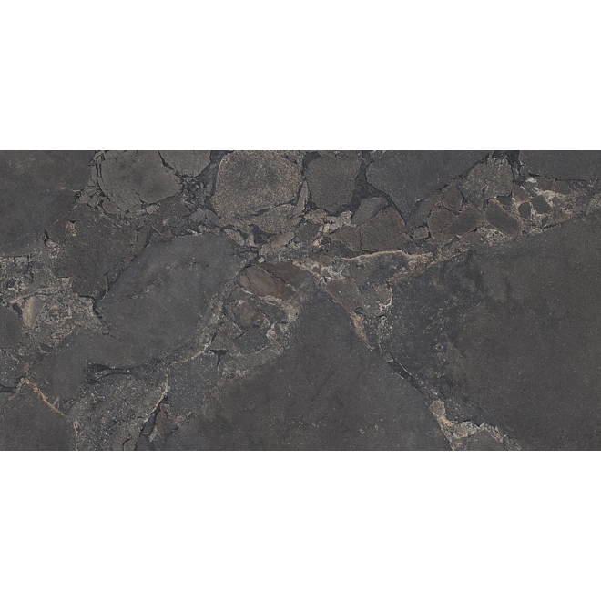 Provenza Unique Intensity Cobblestone Black Matt Boden- und Wandfliese 60x120 cm