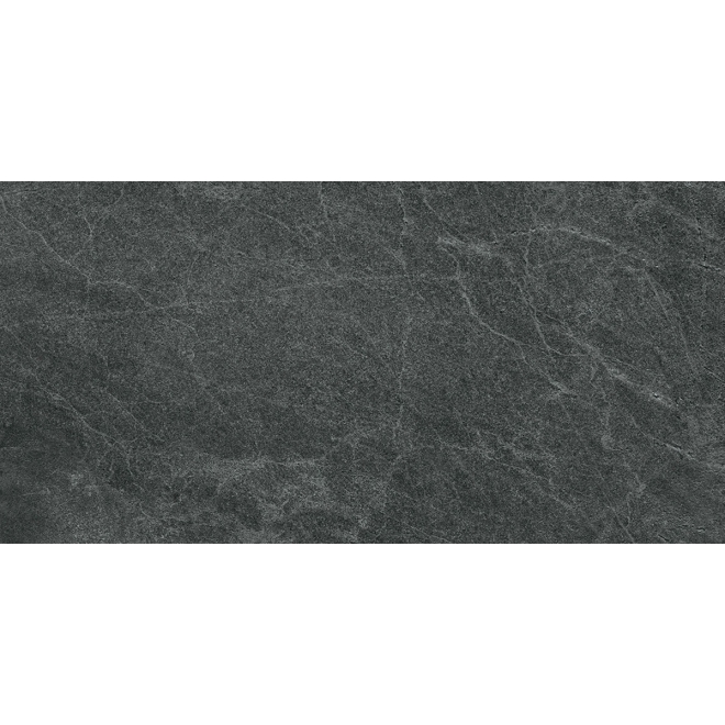 Flaviker Blue Savoy Boden- und Wandfliese Graphite 30x60 cm