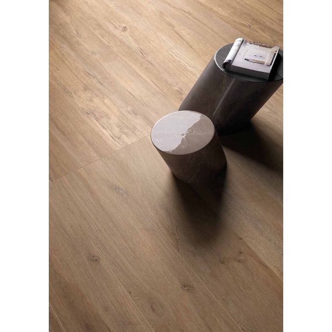 Flaviker Cozy Bodenfliese Brown 20x120 cm