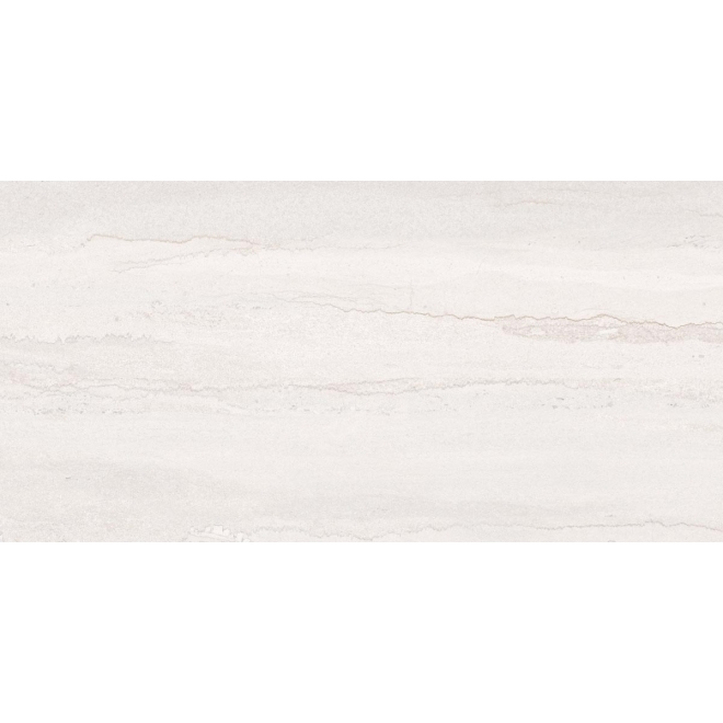 Flaviker Double Linear White Boden- und Wandfliese Natural 60x120 cm