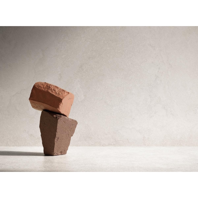 Flaviker Double Plain White Boden- und Wandfliese Natural 80x160 cm