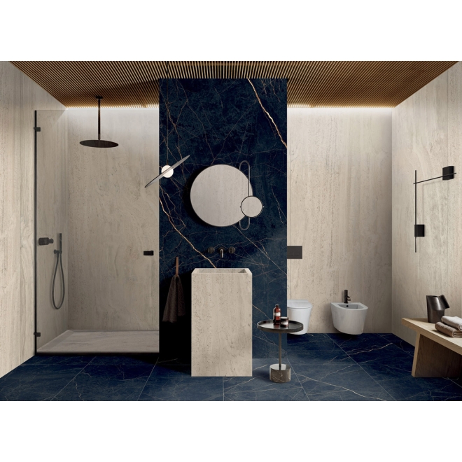 Flaviker Navona Boden- und Wandfliese Bone Vein 120x120 cm