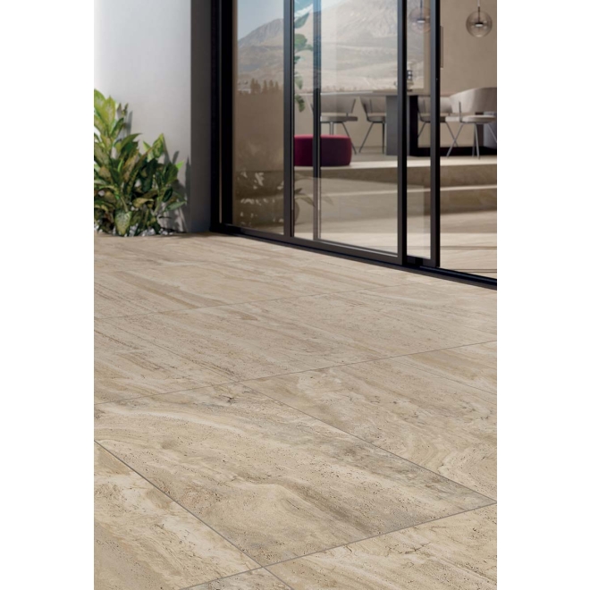 Flaviker Navona Terrassenplatte Bone Vein 60x120 cm - Stärke 20 mm