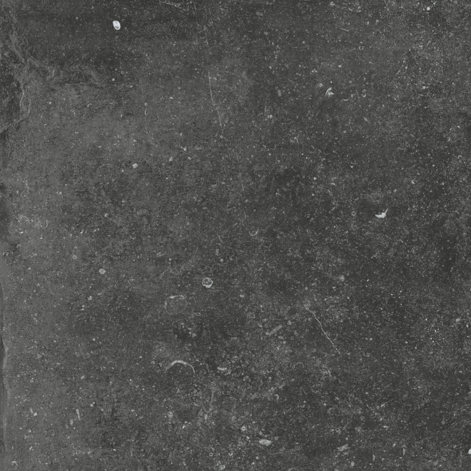 Flaviker Nordik Stone Boden- und Wandfliese Black matt 60x60 cm