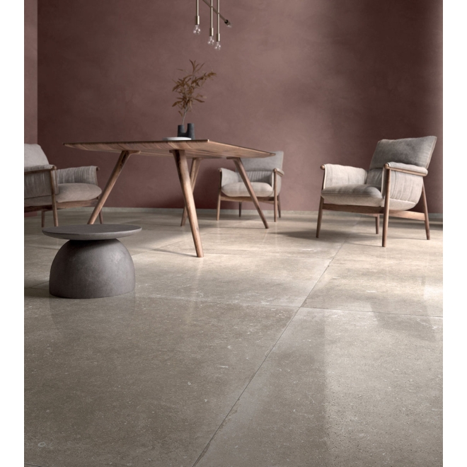 Flaviker Nordik Stone Boden- und Wandfliese Sand matt 60x120 cm