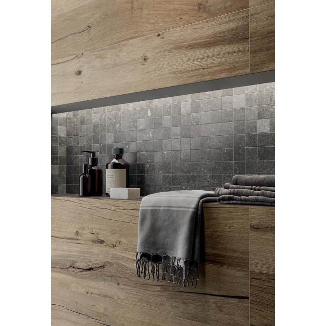 Flaviker Nordik Wood Bodenfliese Gold 26x200 cm - Stärke: 7 mm