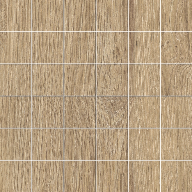 Flaviker Nordik Wood Mosaik Gold 30x30 cm - Stärke: 9 mm