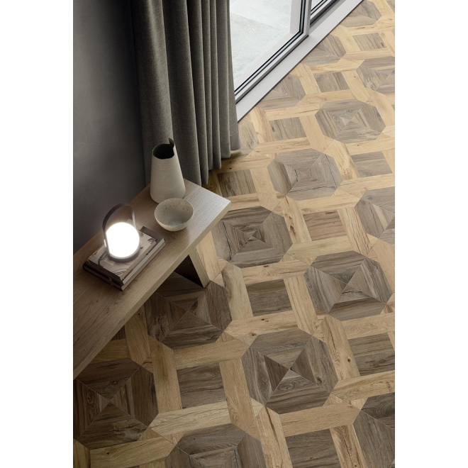 Flaviker Nordik Wood Bodenfliese Mansion Gold/Brown 60x60 cm - Stärke: 9 mm