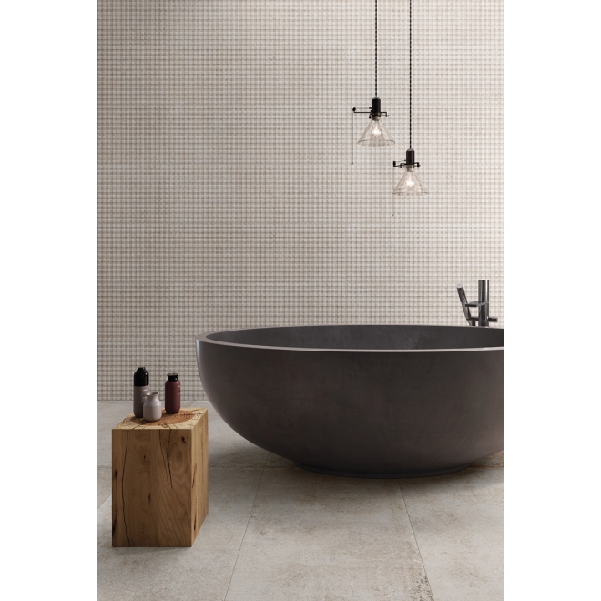 Flaviker Re_Tour Boden- und Wandfliese Fog 60x60 cm