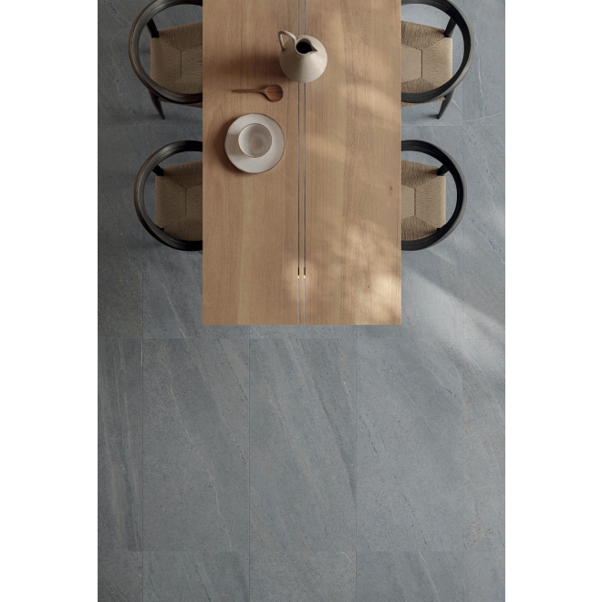 Flaviker Rockin` Boden- und Wandfliese Grey 60x60 cm