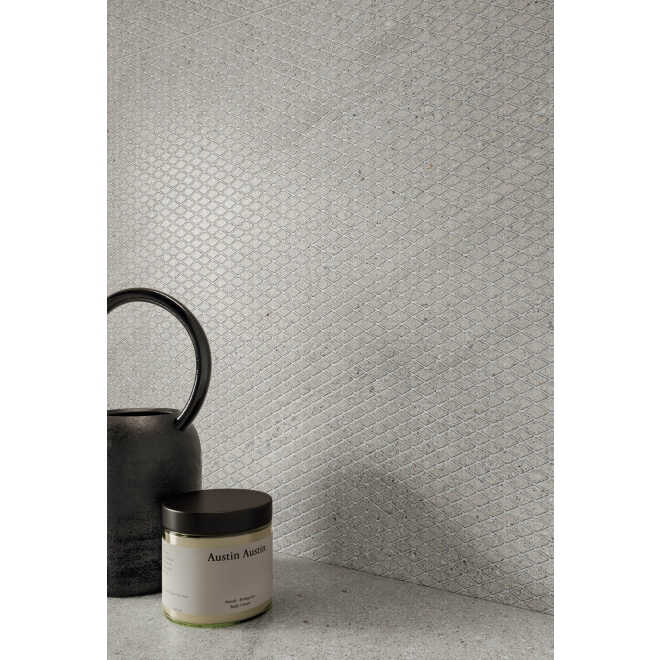 Flaviker Rockin` Boden- und Wandfliese Ice 120x120 cm