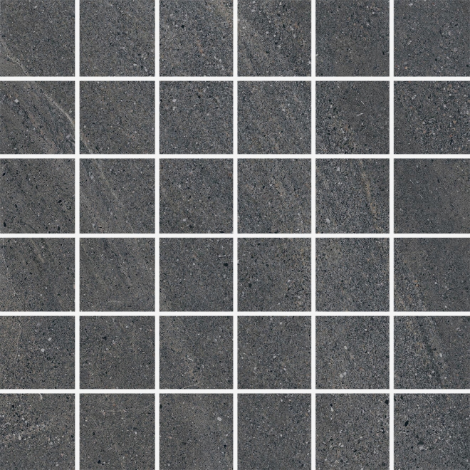 Flaviker Rockin` Mosaik 5x5 Lava [Matte: 30x30 cm]