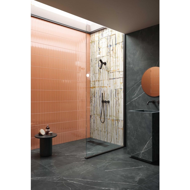 Flaviker Supreme Memories Boden- und Wandfliese Dark Stone matt 60x120 cm